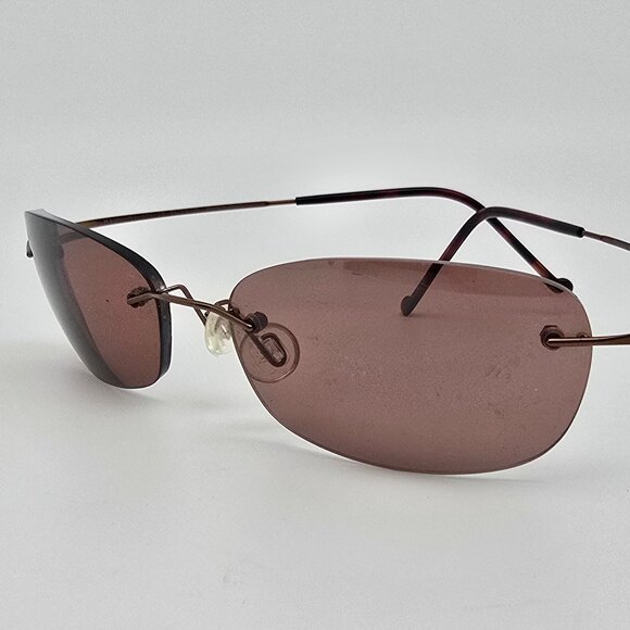 Maui Jim Sport MJ-503-23 Wailea Copper Titanium Rimless Sunglasses FRAME ONLY - Picture 1 of 10